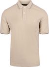 Marc O'Polo Polo Shirt Solid Overdye Ecru 424232053136-111 order online | Suitable