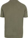 Marc O'Polo T-Shirt Logo Dark Green Product / Achterkant