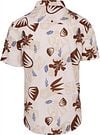 No Excess Short Sleeve Shirt Seersucker Beige Product / Achterkant