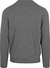 Olymp Pullover O-Neck Wool Grey Product / Achterkant