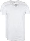 PME Legend Basic T-shirt 2-Pack V-Neck White PUW00230 order online | Suitable