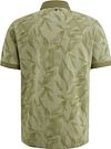 PME Legend Polo Shirt Piqué Print Green Product / Achterkant