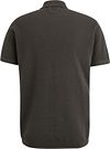 PME Legend Poloshirt Knitted Beluga Vert Product / Achterkant