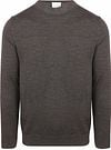 Profuomo Pullover Merino Wool Dark Brown PP2J00011C-H2 order online | Suitable