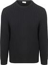 Profuomo Pullover Rib Wool Blend Navy  PPWJ30020C-P order online | Suitable