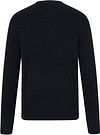 Scotch and Soda Pullover Mix Wolle Gesprenkelt Dunkelblau Product / Achterkant