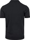 Suitable Half Zip Polo Navy Product / Achterkant