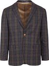 Suitable Prestige Blazer Deloro Carreau Bleu Foncé commander en ligne | 02BL-MAN-RTBR | Suitable Luxembourg
