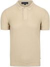Suitable Respect Polo Shirt Structure Knit Beige RSP-25RIBSS-BEIG order online | Suitable