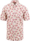 Suitable Short Sleeve Hemd Leinen Simon Rot kaufen | SPE23113SI04ST-750 salmon | Suitable