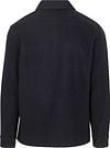 Suitable Overshirt Wool Blend Navy Product / Achterkant