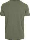 Superdry Slub T-Shirt Melange Olive Green Product / Achterkant