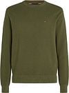 Tommy Hilfiger Sweater Essential Structure Olive Green MW0MW36347-MSH order online | Suitable