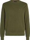 Tommy Hilfiger Sweater Essential Structure Vert Olive MW0MW36347-MSH commander en ligne | Suitable