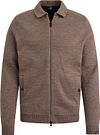 Vanguard Cardigan Wool Blend Brown order online | VKC2409378-8292 | Suitable Lithuania