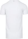 Alan Red Ottawa T-shirt Stretch White 2-Pack Product / Achterkant