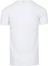 Alan Red T-Shirts Ottawa Stretch Blanc (Lot de 2) Product / Achterkant