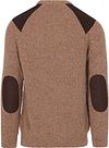 Barbour Pullover Raisthorpe Lambswool Beige Product / Achterkant