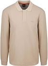 BOSS Petempestolong Long Sleeve Polo Shirt Beige order online | 50520710-271 | Suitable Greece