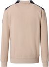 Casa Moda Pull Demi-Zip Sweat Beige Product / Achterkant