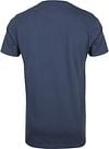 Colorful Standard T-shirt Blauw Product / Achterkant