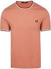 Fred Perry M1588 Twin Tipped T Shirt Rosa M1588-Y63 kaufen | Suitable