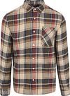 KnowledgeCotton Apparel Shirt Flanel Checks Beige order online | 90952-7032 | Suitable Norway
