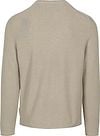 Marc O'Polo Pullover Crewneck Cotton/Linen Gray Silk Product / Achterkant