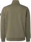 No Excess Cardigan Twill Dark Green Product / Achterkant