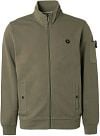 No Excess Cardigan En Sergé Vert Foncé 19100224-053 commander en ligne | Suitable