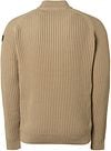 No Excess Pullover Turtle Knitted Beige Product / Achterkant