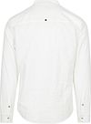 No Excess Shirt Linen Blend White Product / Achterkant