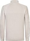 Petrol Half Zip Pullover Ecru Product / Achterkant