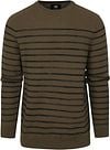 Petrol Sweater Streifen Dunkelgrün M-3020-KWR236-7114 kaufen | Suitable