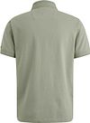 PME Legend Polo Shirt Piqué Logo Grey Green Product / Achterkant