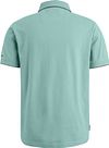 PME Legend Polo Shirt Piqué Logo Light Blue Product / Achterkant