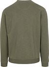 Scotch and Soda Sweater Logo Olijfgroen Product / Achterkant