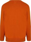 Steppin' Out Pull Cotton Cashmere Col-V Orange  Product / Achterkant