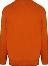 Steppin' Out Trui Cotton Cashmere V-hals Oranje  Product / Achterkant