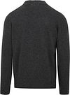 Suitable Half Zip Pullover Wool Blend Anthracite Product / Achterkant