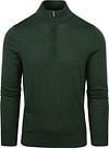 Suitable Merino Half Zip Sweater Dark Green PU-MRI-HZ-23 kl 195413 Racing Green order online | Suitable