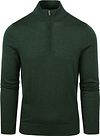 Suitable Merino Half Zip Sweater Vert foncé PU-MRI-HZ-23 kl 195413 Racing Green commander en ligne | Suitable