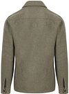 Suitable Overshirt Wool Blend Olive Green Product / Achterkant