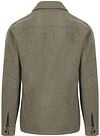 Suitable Overshirt Wool Blend Olivgrün Product / Achterkant