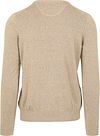 Suitable Respect Cotton Vinir Pullover Melange Sand Product / Achterkant