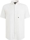 Vanguard Short Sleeve Overhemd Linnen Blend Wit VSIS2505280-7003 kopen | Suitable