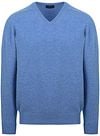 William Lockie V-Neck Lambswool Jeans Melange order online | 7092DF-241 Jeans | Suitable Norway