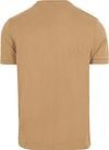 No Excess Luxurious Soft T-Shirt Beige Product / Achterkant