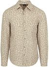 BOSS Overhemd Linnen Print Beige 50513648-255 kopen | Suitable