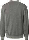 Casa Moda Pullover Zip Structure Green Product / Achterkant